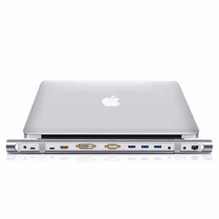 綠聯(lián)Type-C多功能擴(kuò)展塢，雷電3轉(zhuǎn)HDMI+VGA+DVI網(wǎng)口 綠聯(lián)Type-C多功能擴(kuò)展塢，雷電3轉(zhuǎn)HDMI+VGA+DVI網(wǎng)口